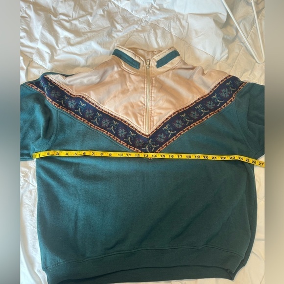 Vintage Morsly Quarter Zip Sweatshirt - Picture 3 of 8